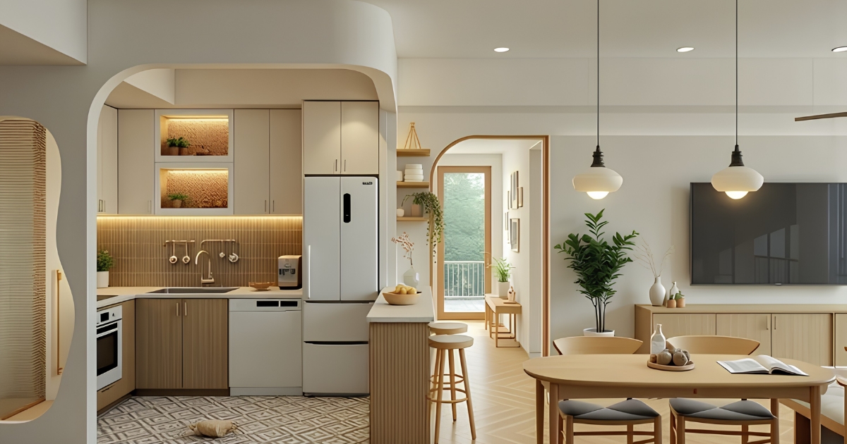Tham khảo những mẫu thiết kế tủ bếp hiện đại, tiện nghi và phù hợp với nhu cầu sử dụng của gia đình trẻ.