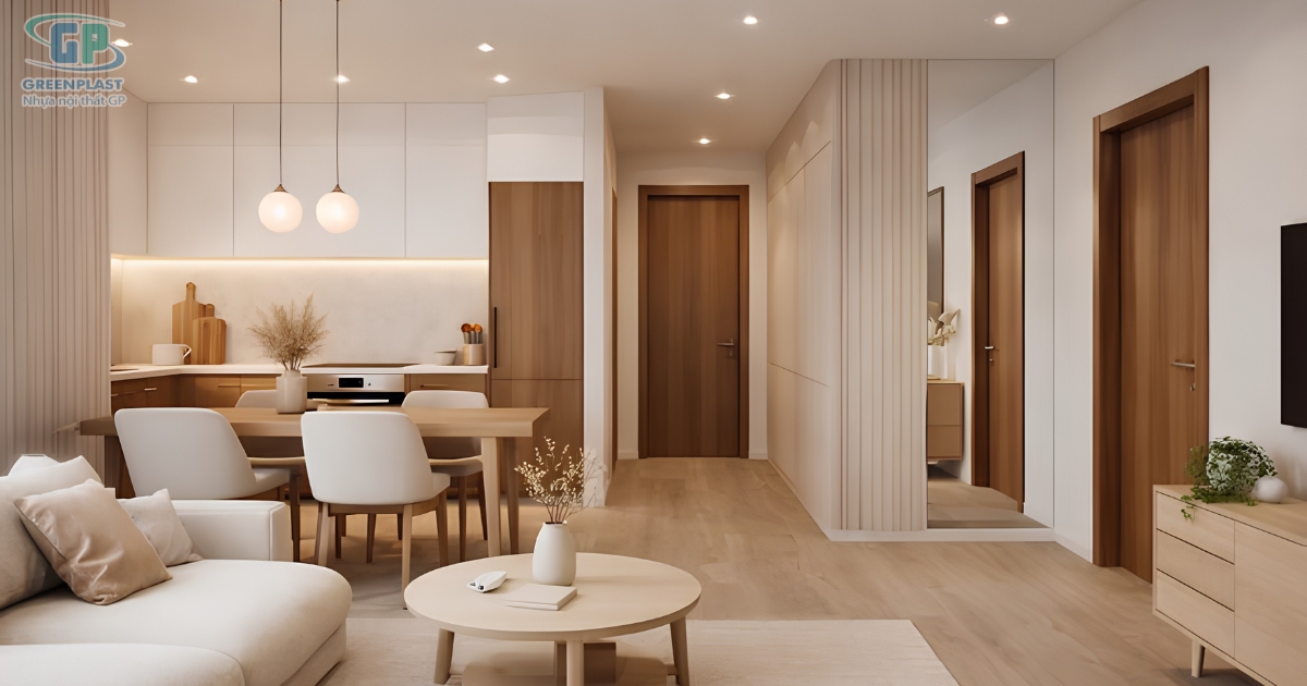 Chia sẻ kinh nghiệm lựa chọn vật liệu nội thất chung cư đảm bảo độ bền, tính thẩm mỹ và tối ưu chi phí đầu tư.