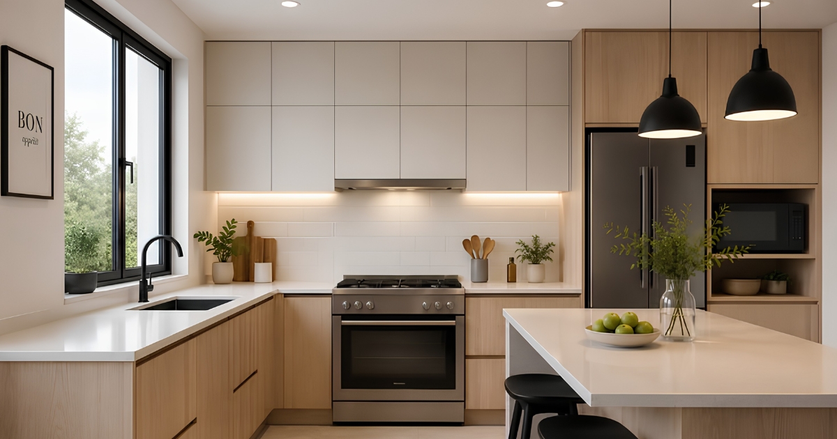 So sánh các loại vật liệu nội thất chống nước phổ biến hiện nay, giúp lựa chọn giải pháp phù hợp cho khu vực nhà bếp.