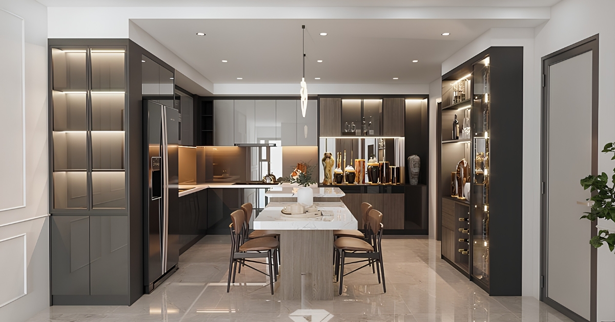 Tổng hợp những mẫu tủ bếp nhựa GP đẹp, hiện đại và được nhiều gia đình lựa chọn, phù hợp với nhiều phong cách nội thất khác nhau.