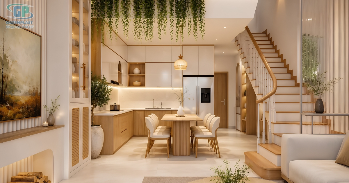 Cập nhật các xu hướng vật liệu nội thất nổi bật năm 2026 dành cho nhà ở, căn hộ và các công trình dân dụng.