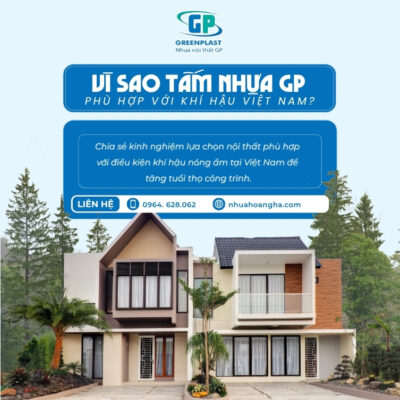 Chia sẻ kinh nghiệm lựa chọn nội thất phù hợp với điều kiện khí hậu nóng ẩm tại Việt Nam để tăng tuổi thọ công trình.