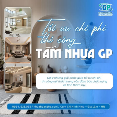 Gợi ý những giải pháp giúp tối ưu chi phí thi công nội thất nhưng vẫn đảm bảo chất lượng và tính thẩm mỹ.