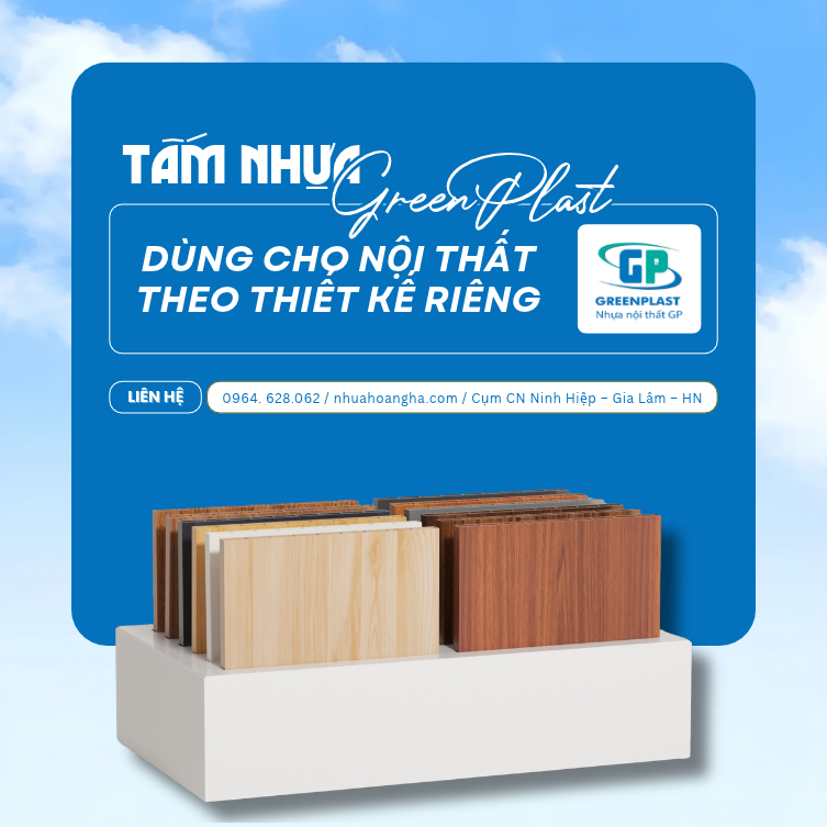 Tìm hiểu khả năng ứng dụng tấm GP trong nội thất thiết kế riêng, từ kích thước, kiểu dáng đến cách triển khai theo bản vẽ.